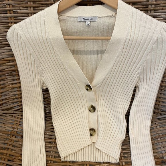 Madewell Sweaters - Brenville Crop Cardigan Sweater